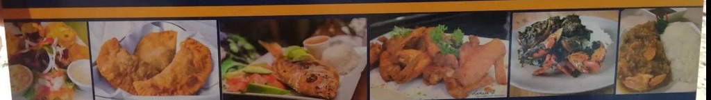 Plates from Plus Café — pate, fish, griot, and more
