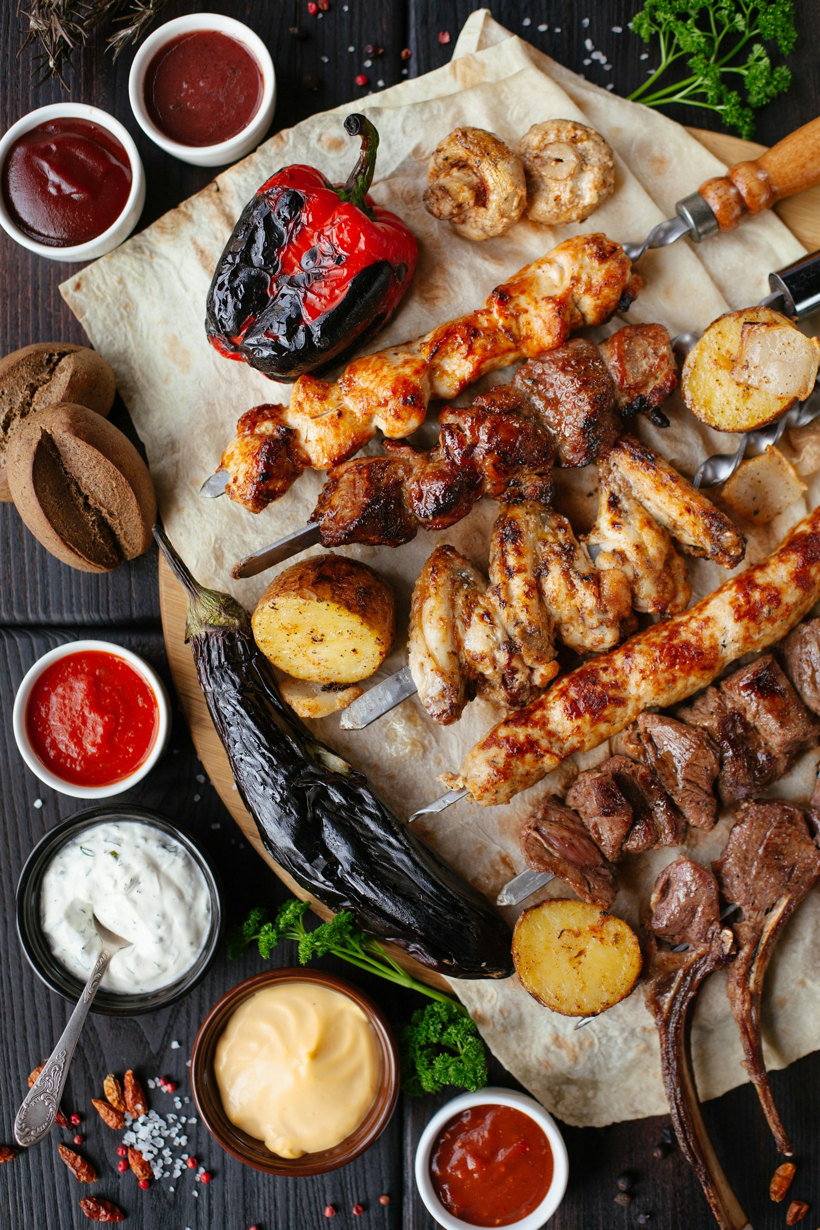 Griot pork plate